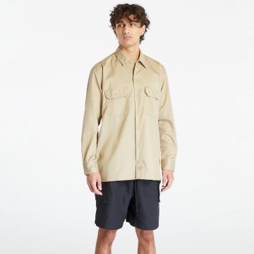 Cămașă Dickies Long Sleeve Work Shirt Khaki