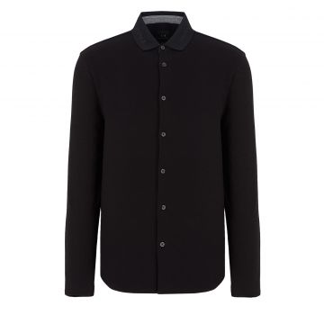 Cotton piqué shirt l