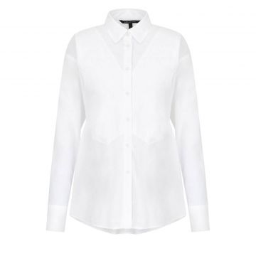 COTTON POPLIN SHIRT L