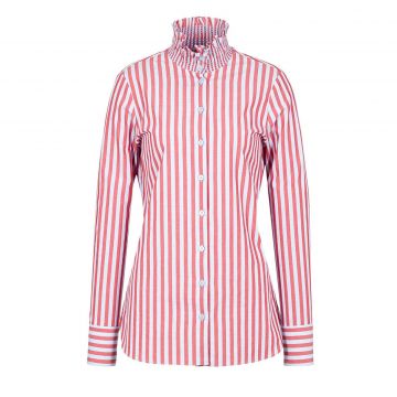 Striped shirt with print s