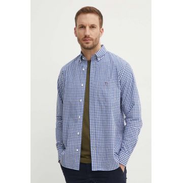 Gant camasa din bumbac barbati, cu guler button-down, regular