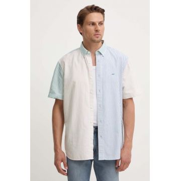 Levi's camasa din bumbac barbati, cu guler button-down, relaxed, A9161