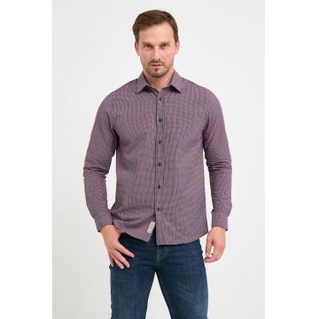 Camasa slim fit de bumbac