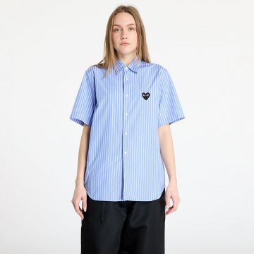 Cămașă Comme des Garçons PLAY Black Emblem Woven Shirt UNISEX Stripe