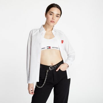 Cămașă Comme des Garçons Play Shirt White