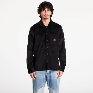 Cămașă Dickies Corduroy Long Sleeve Shirt Black