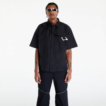 Cămașă HELIOT EMIL S/S Nylon Shirt W. Carabiner Black