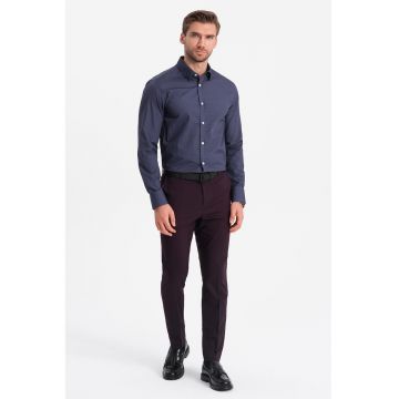 Camasa slim fit cu model